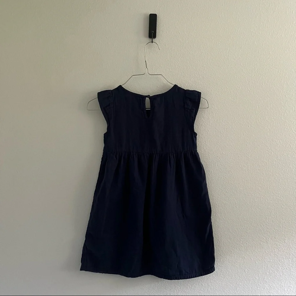 Old Navy • Flutter Sleeve‎ Embroidered Dress
